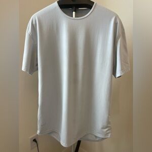 Bylt Premium Basics Drop Cut Shirt Men's Xl- Light Blue Gray Crew Neck Tee.